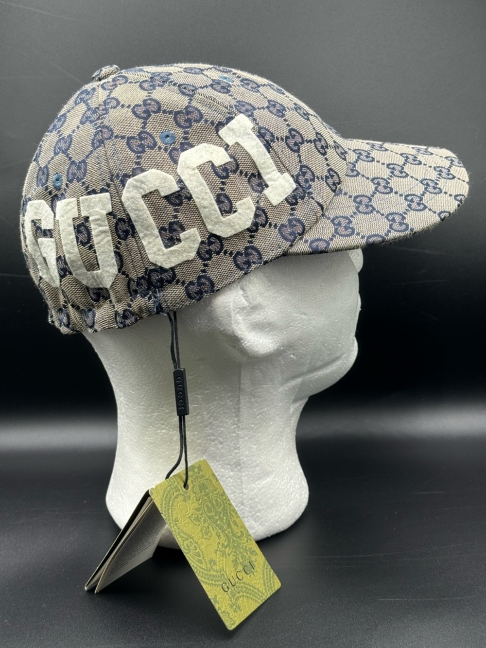Varsity Cap Gucci GG Logo